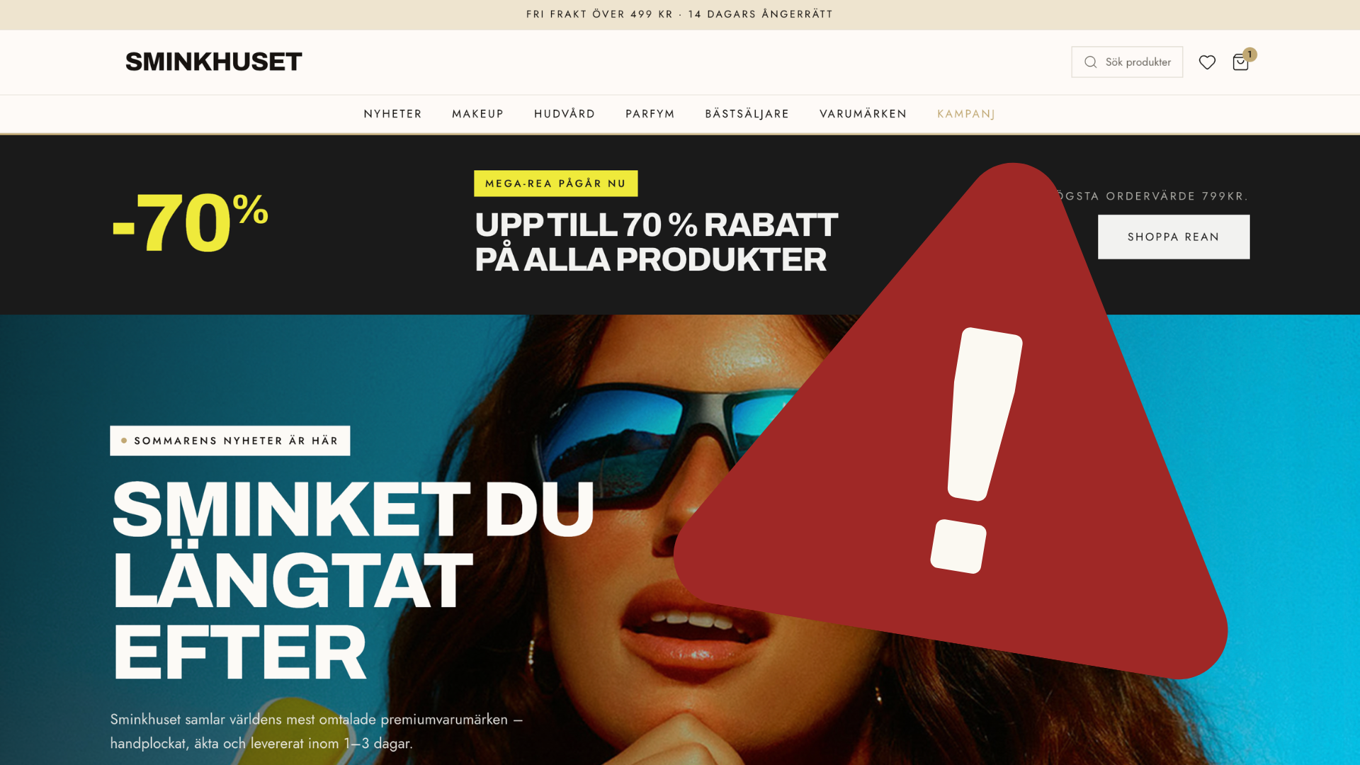 sminkhuset.se seriös sajt, sminkhuset äkta