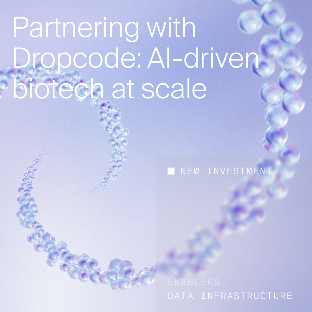 Partnering with Dropcode: AI-driven Biotech at Scale