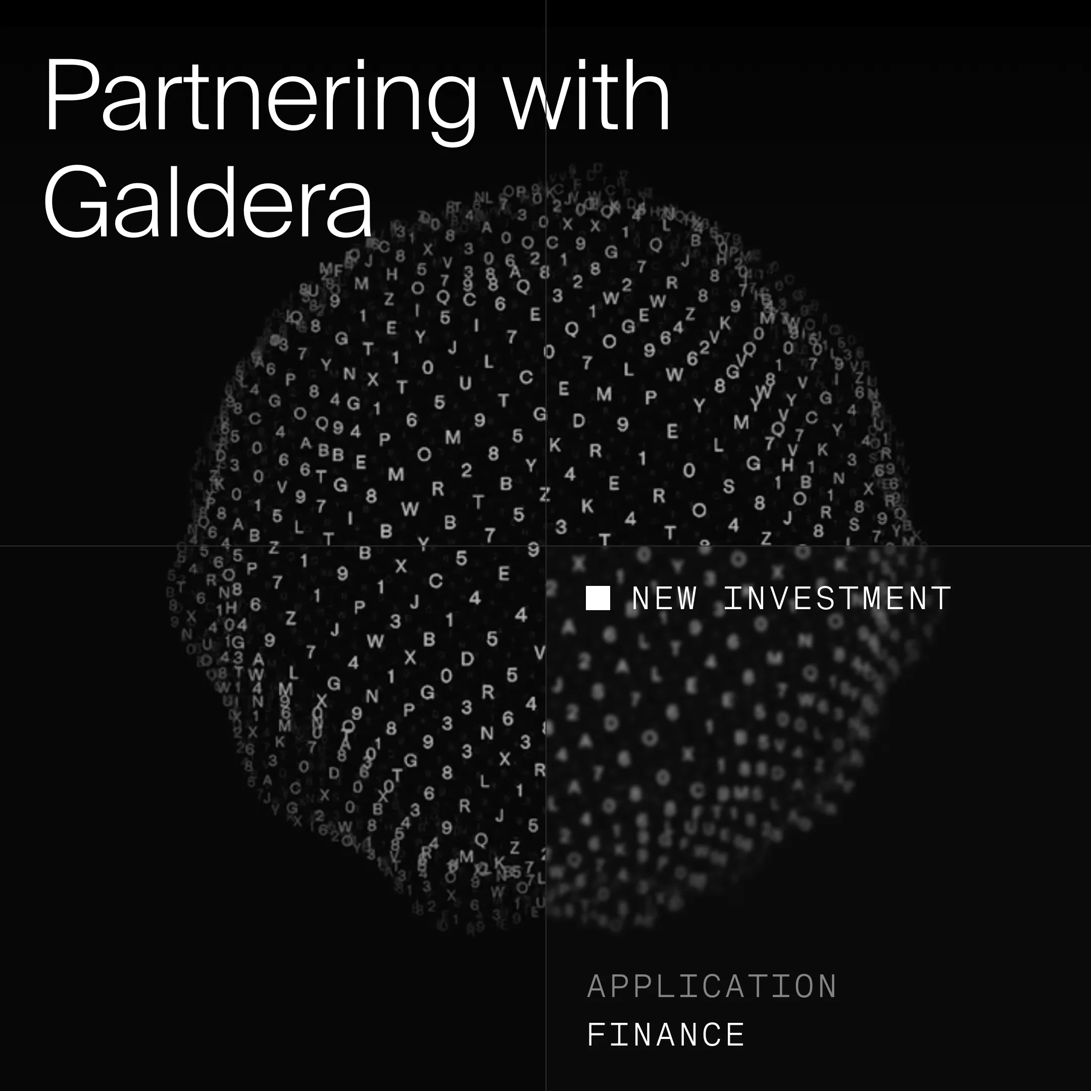 Partnering with Galdera