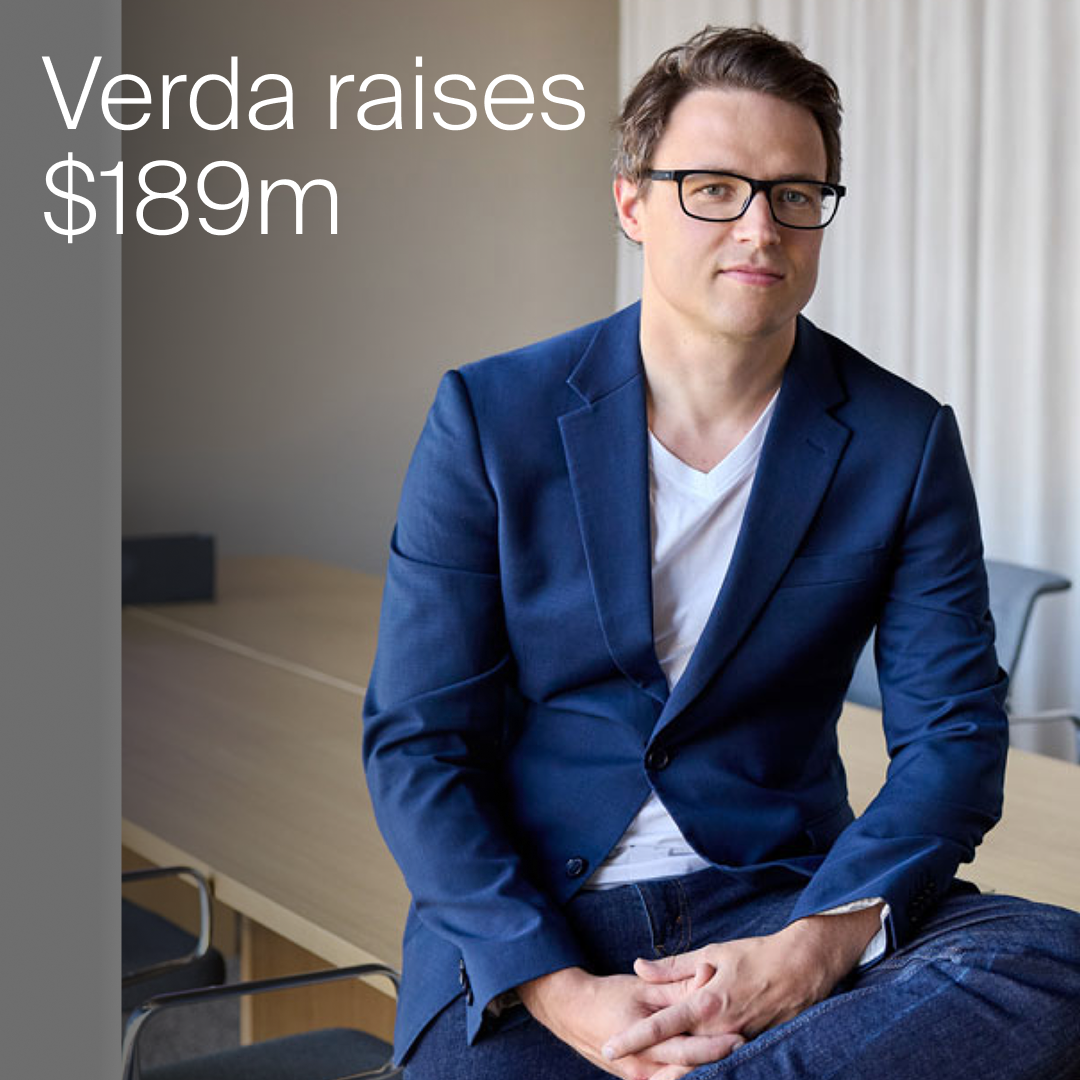 Verda raises $189m