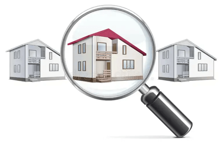 Search properties in assessment database