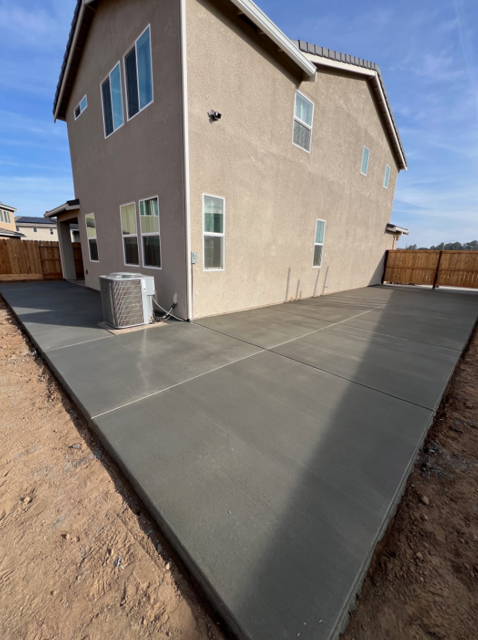 Concrete Patio/Slab and Driveway in Fresno & Clovis