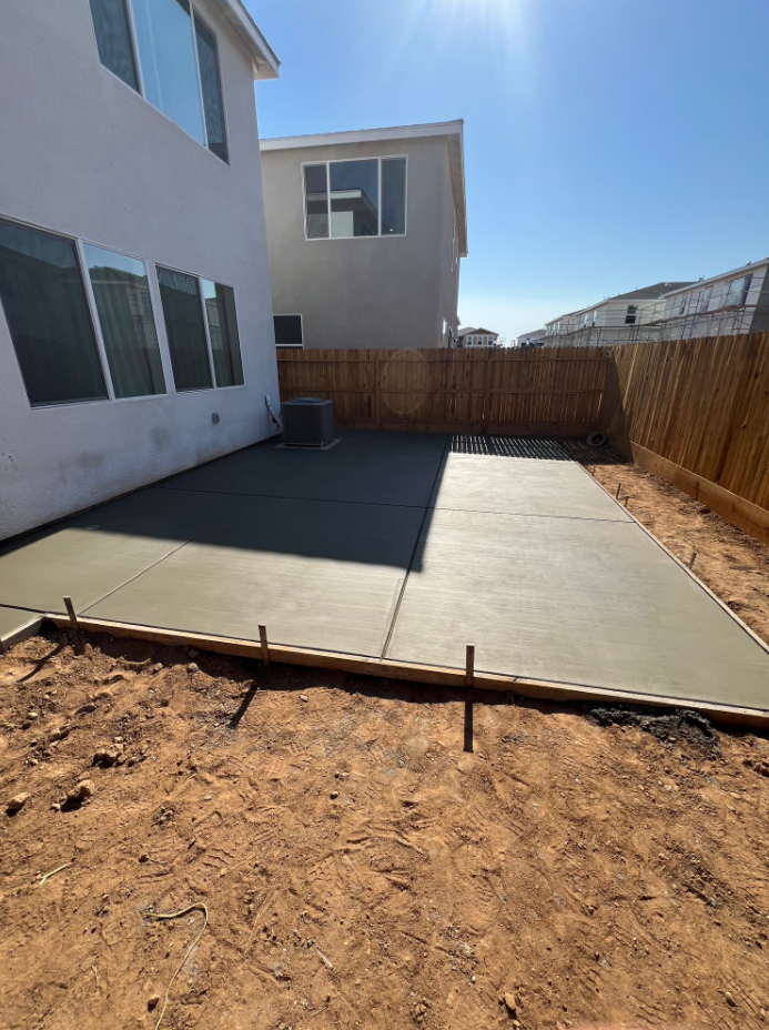 Concrete Patio/Slab in Fresno & Clovis
