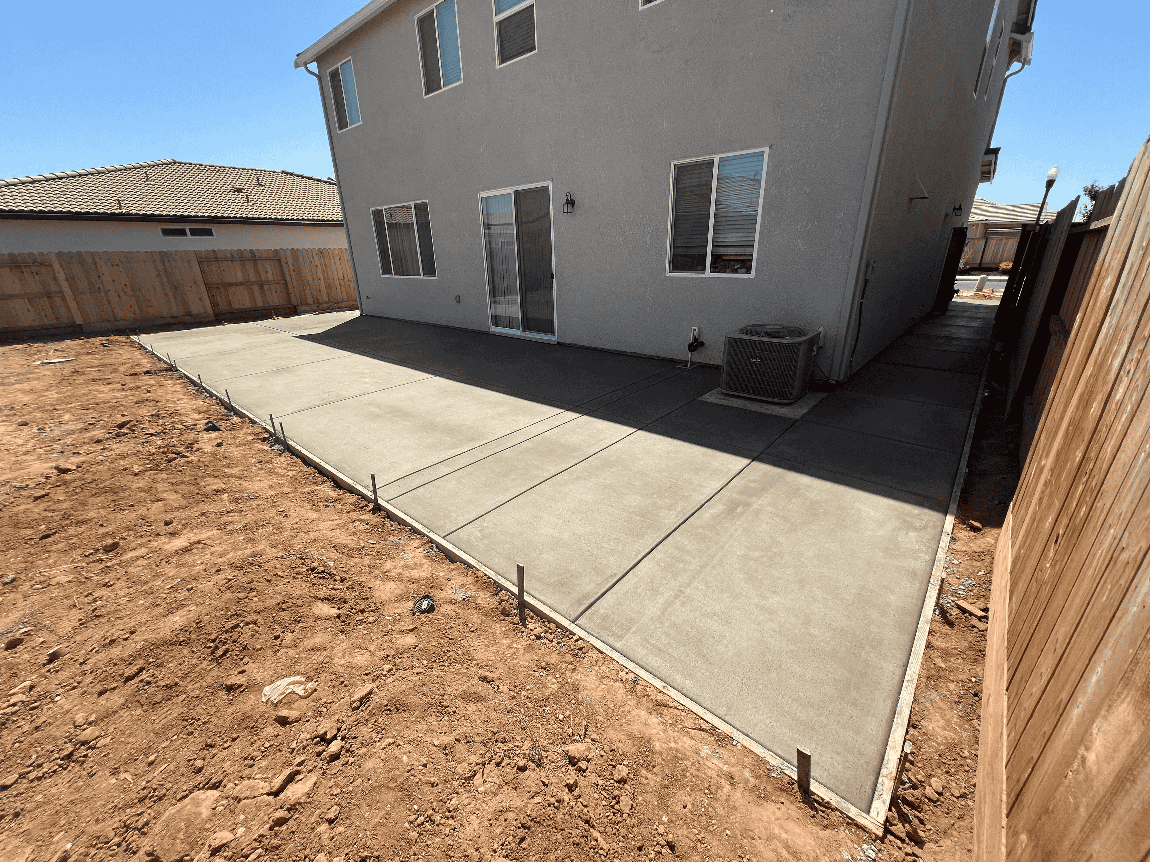 Concrete Patio in Fresno & Clovis