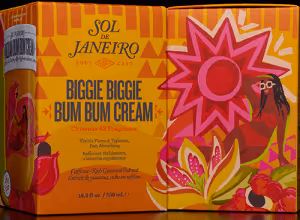 Sustainable packaging for Sol De Janeiro Bum Bum Cream.