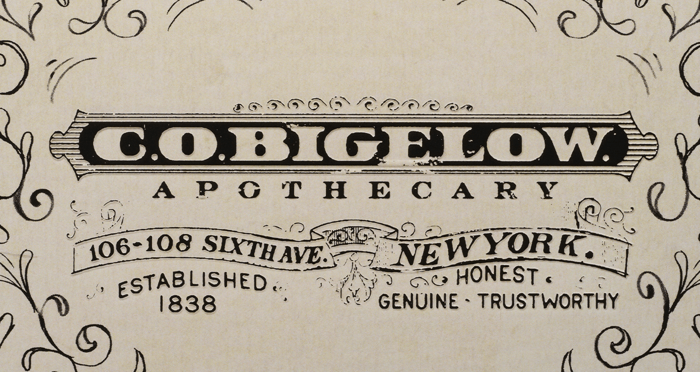 c o bigelow label