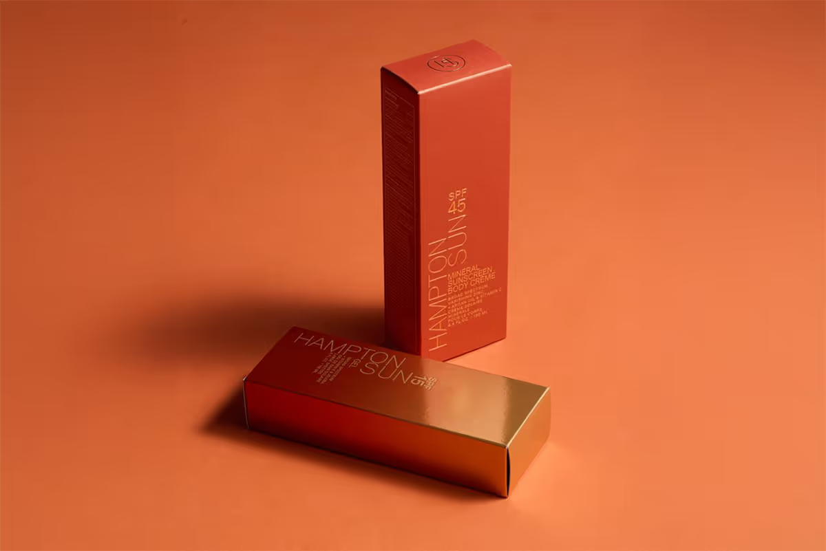 Beauty brand packaging three
