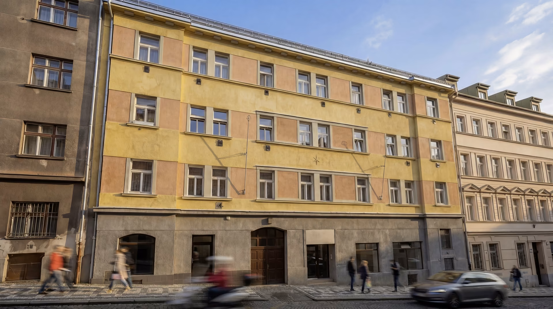 Projekt Milíčova 25 Žižkov – byty v historickém domě na živé ulici, Praha 3