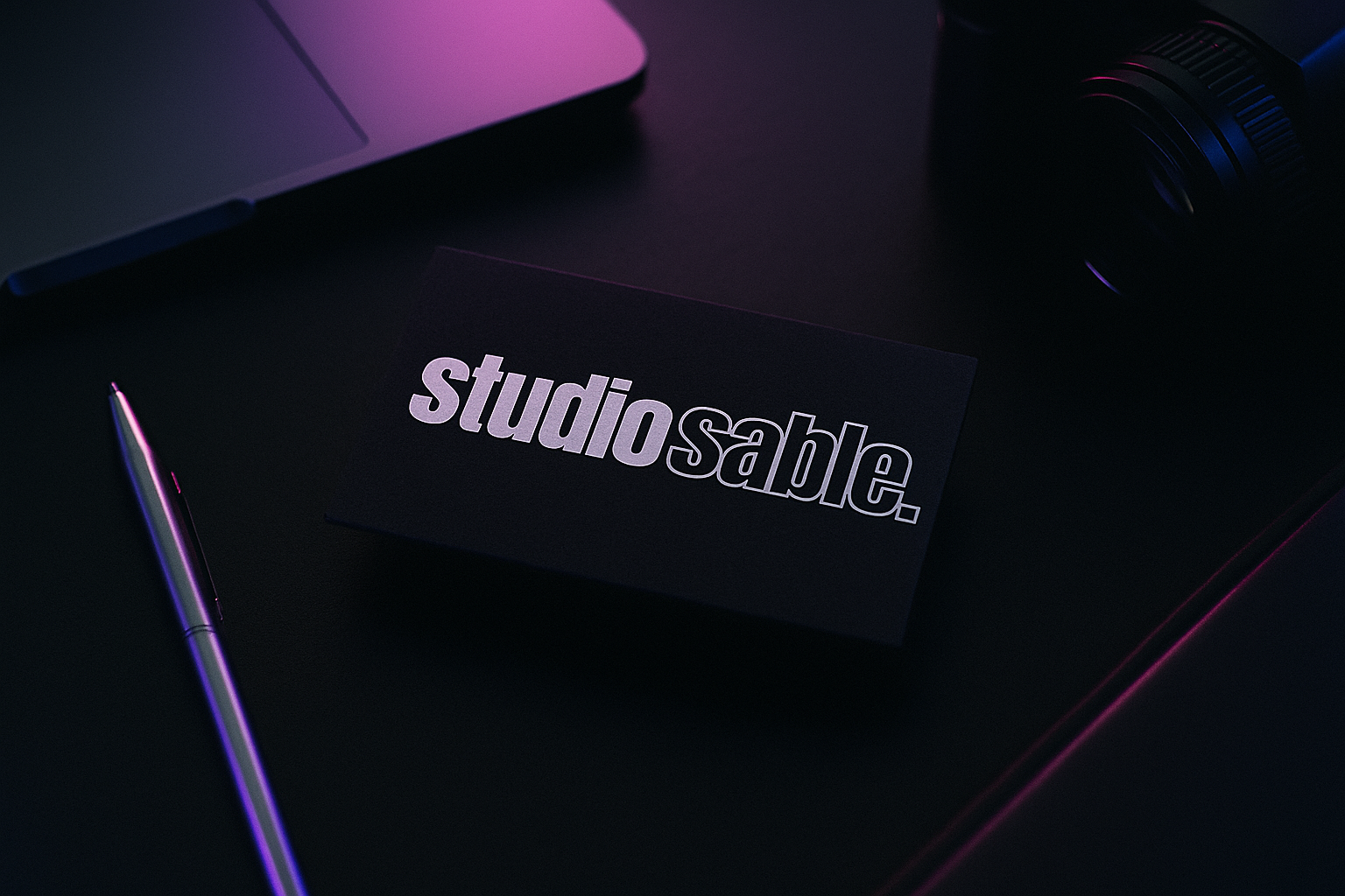 Studio Sable business card