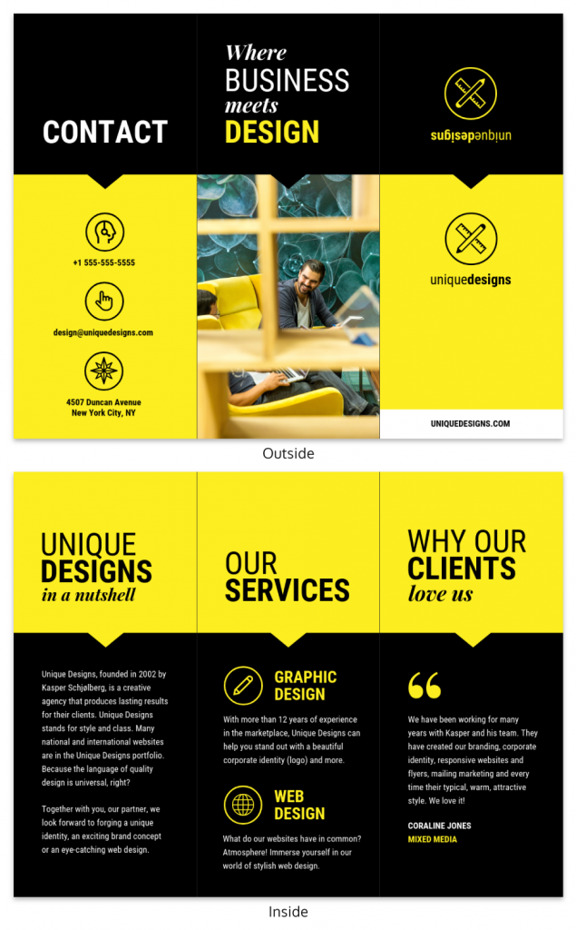 Studio sable website design and copywriting