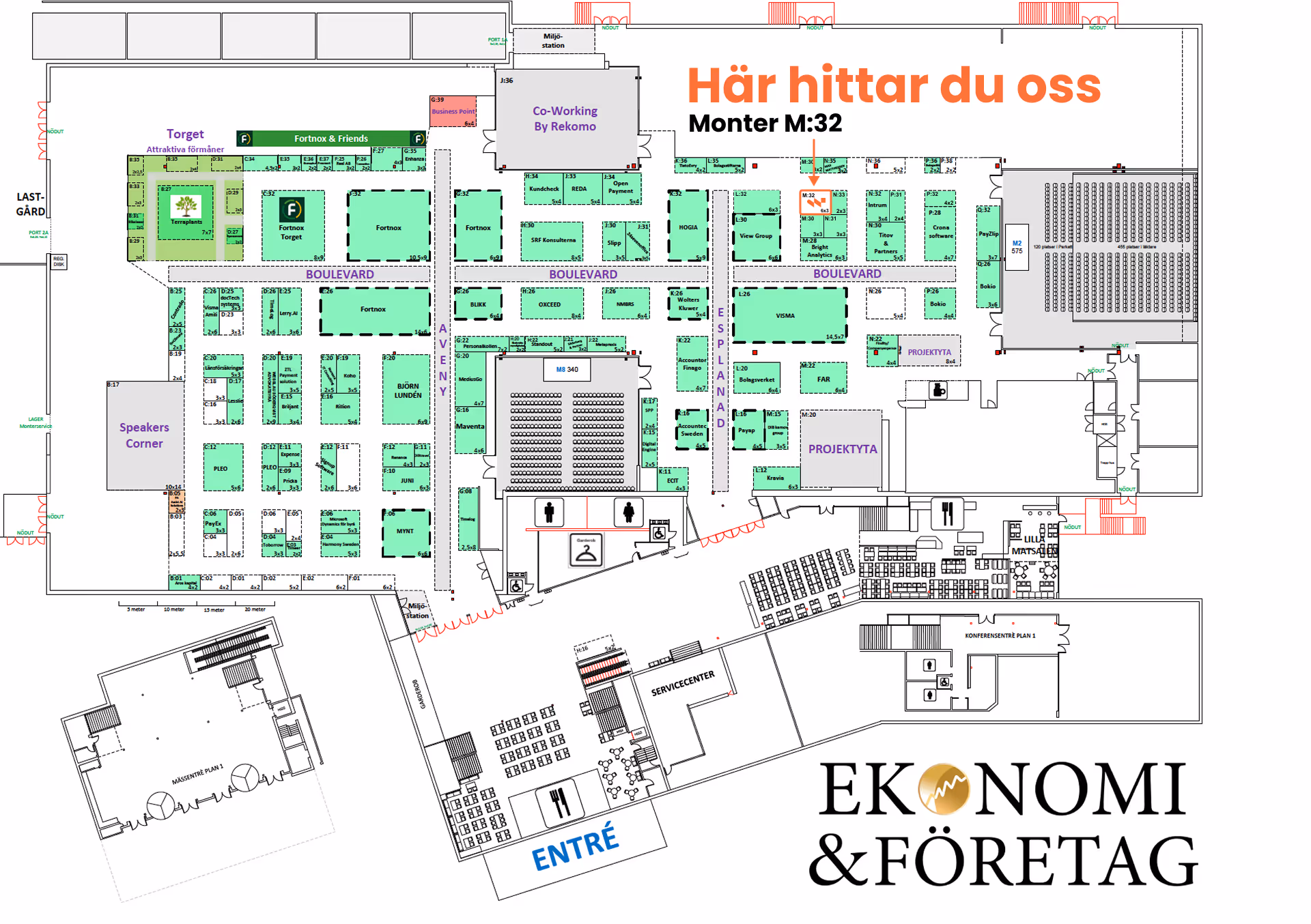 Besök vår monter M:32 24-25 september