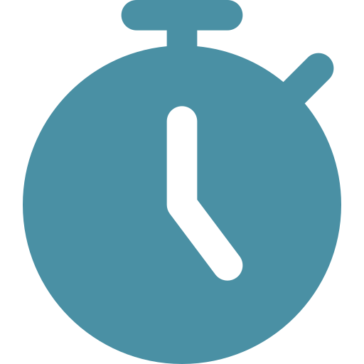 Stopwatch icon.