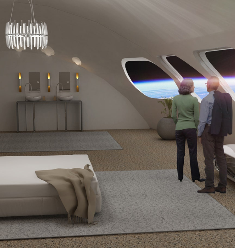 Billionaires Invest in Space Hospitality