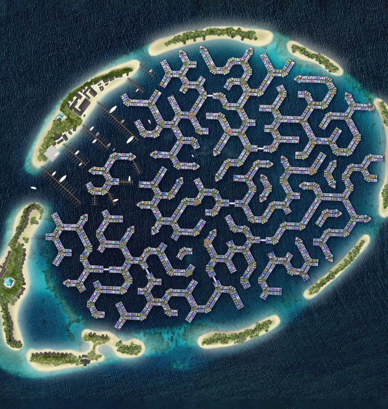 Private Floating Cities Redefine Ultimate Wealth as Billionaires Turn Oceans into Personal Kingdoms