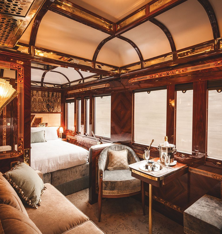 High Society Travelers Spend Millions on Around the World Luxury Rail Journeys Featuring Palace Suites and Michelin Dining