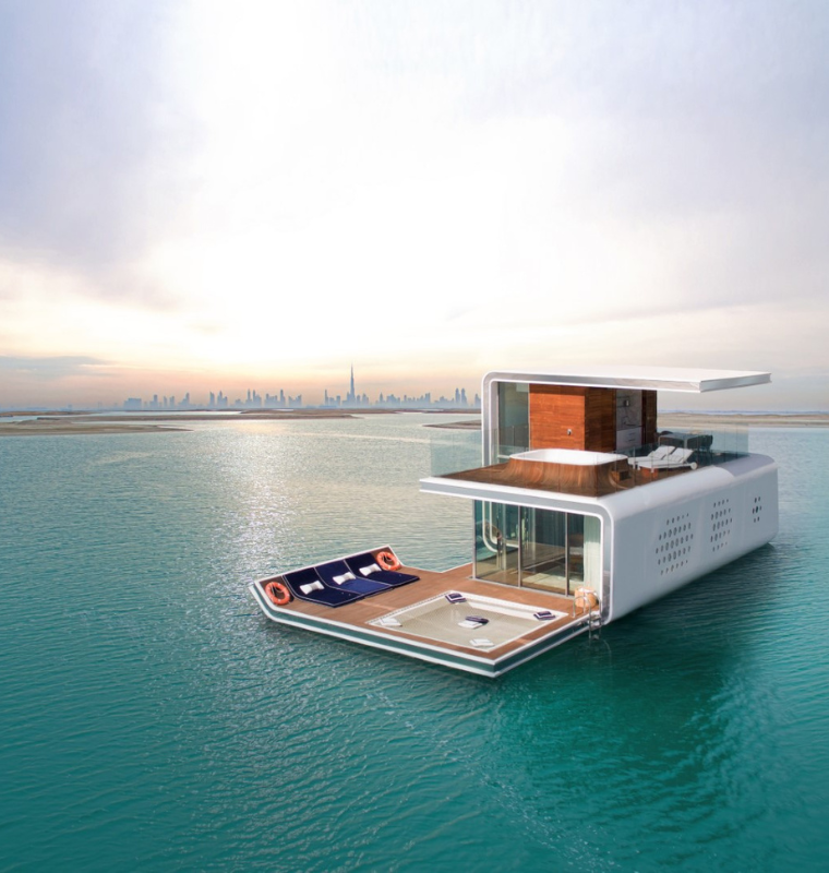 Floating Luxury Mansions With Helicopter Pads and Private Spas Redefine Waterfront Living for Global Elites