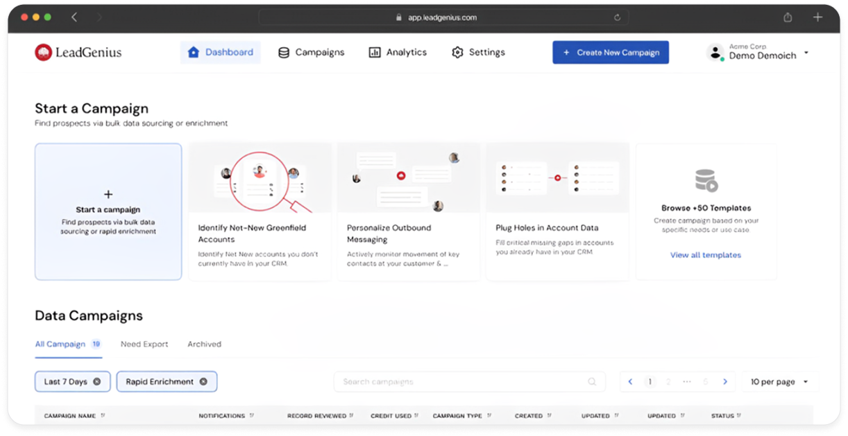 LeadGenius | Global B2B Contact Data & Buyer Intelligence for Revenue Teams