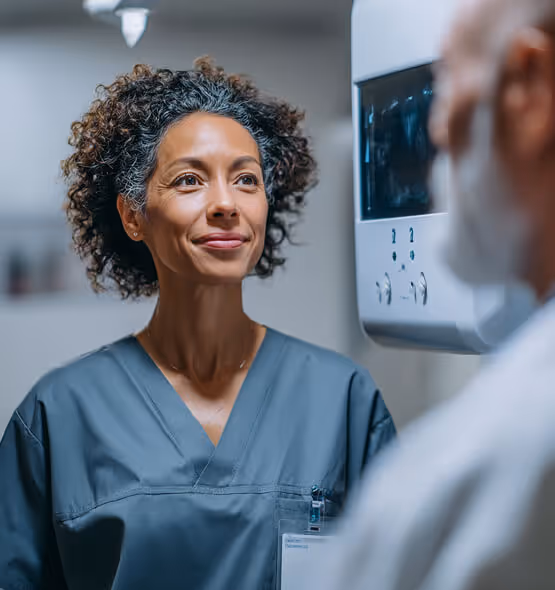 A trained radiographer