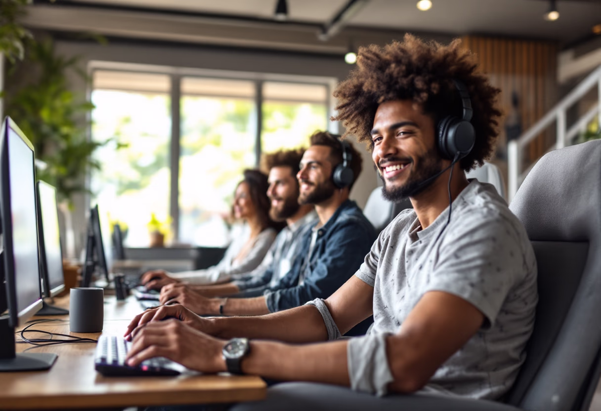 [background image] image of an innovation lab (for a ai developer tools)