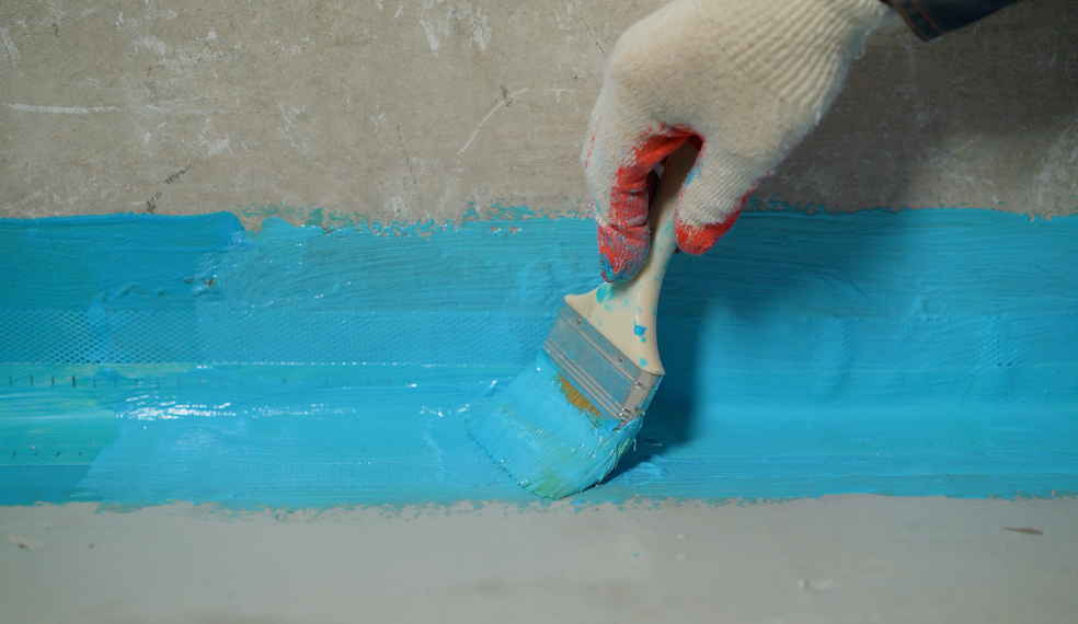 waterproofing bathroom wall