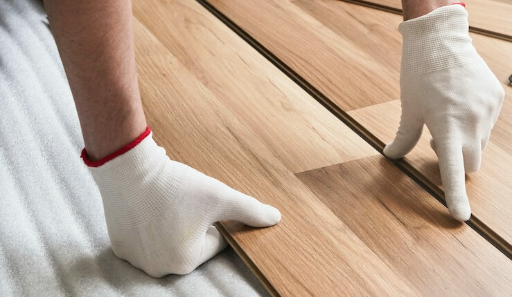 installing floor