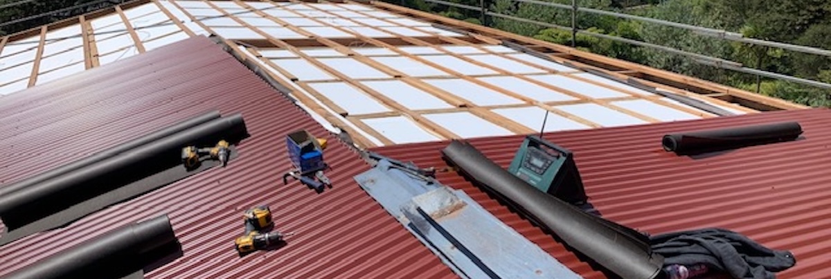 new roof in Wellington