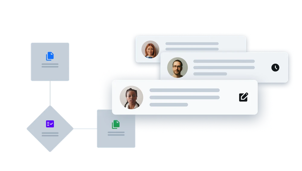 Solvexia approval and workflow process