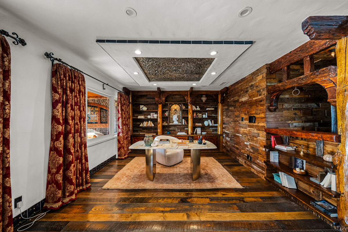 And a home office.
