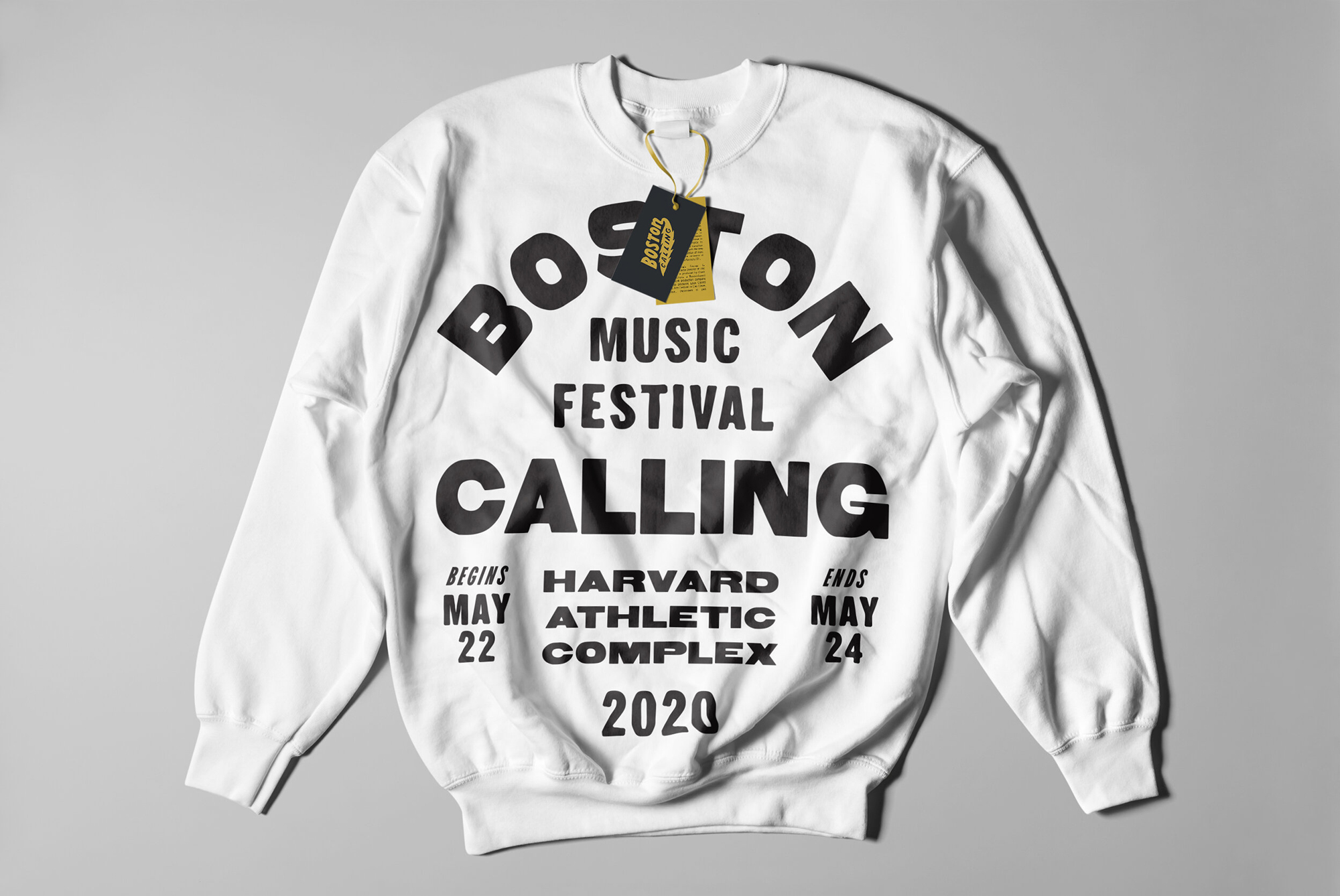 New Logo and Identity for Boston Calling by Contino Studio and Colossus