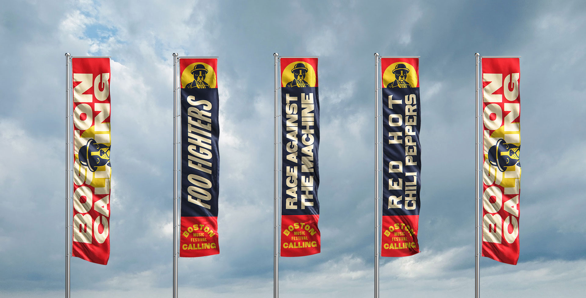 New Logo and Identity for Boston Calling by Contino Studio and Colossus