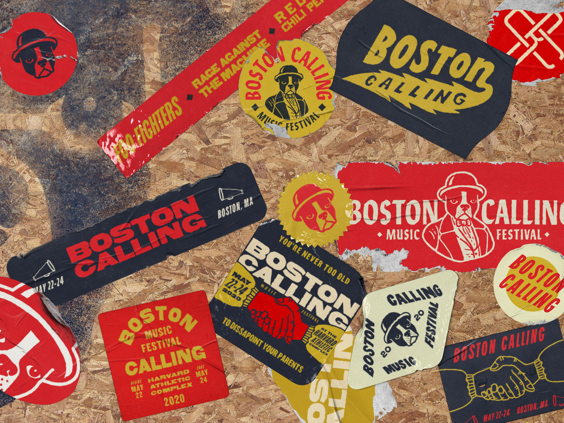 New Logo and Identity for Boston Calling by Contino Studio and Colossus