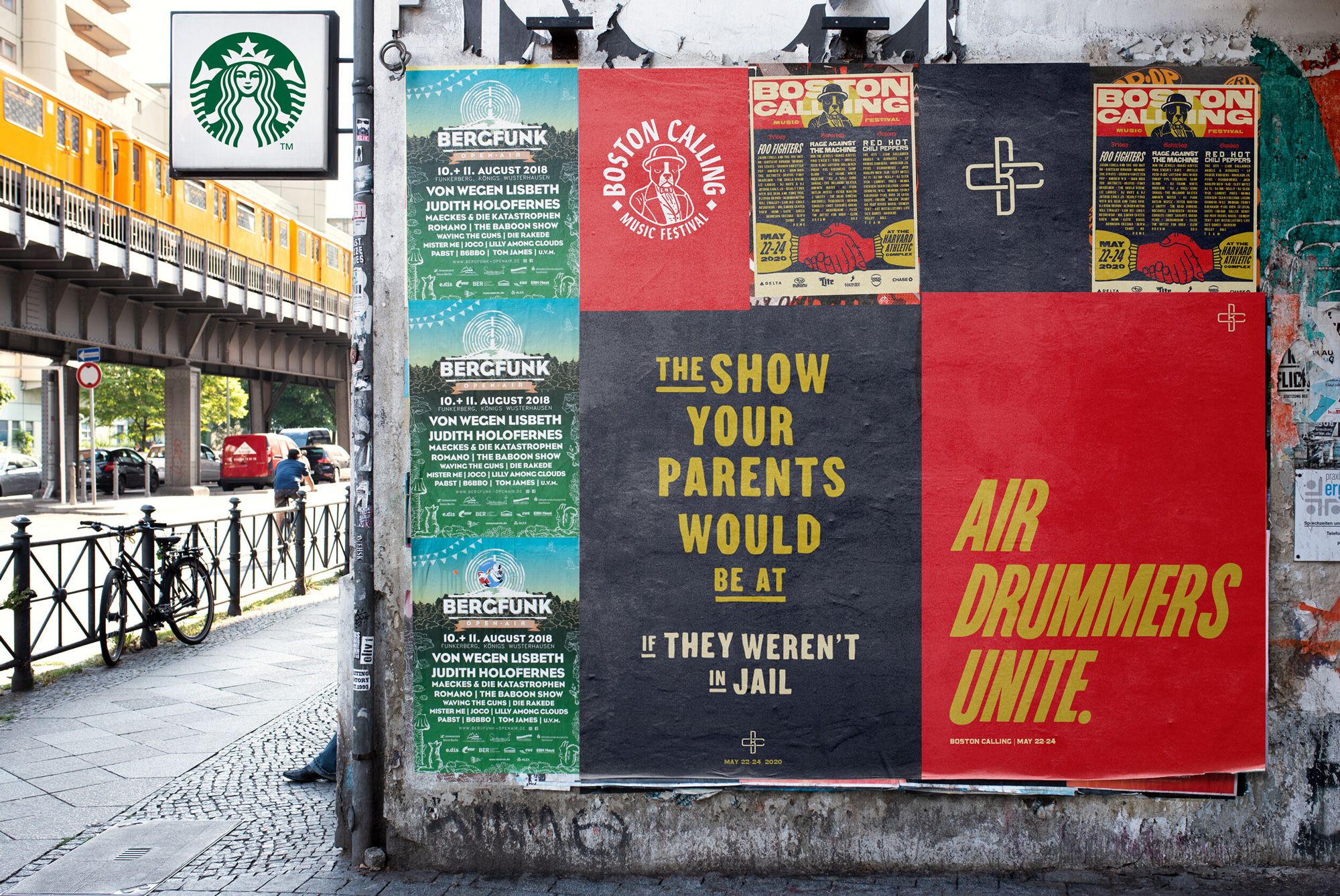 New Logo and Identity for Boston Calling by Contino Studio and Colossus