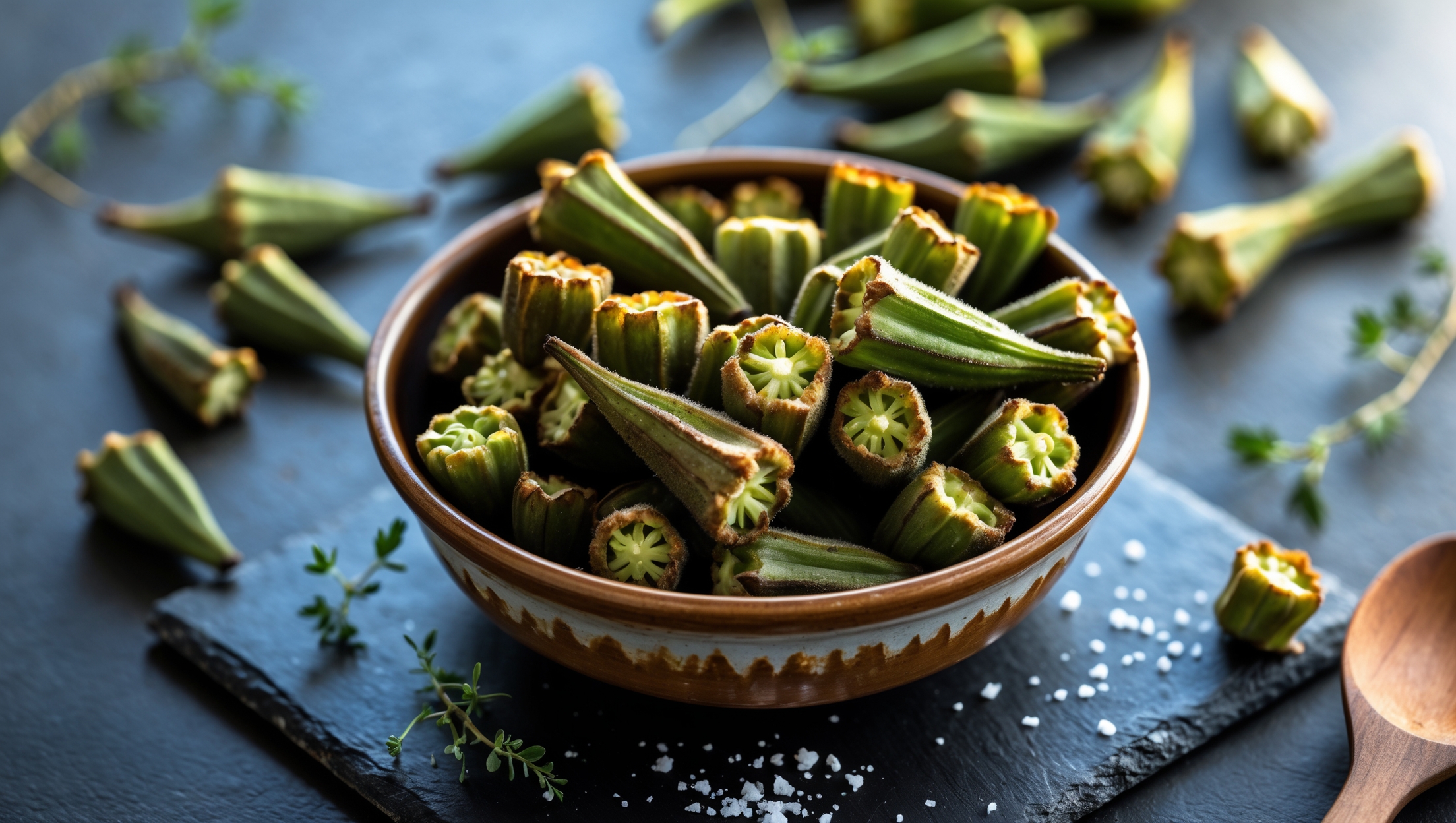 Air Fryer Okra Recipe