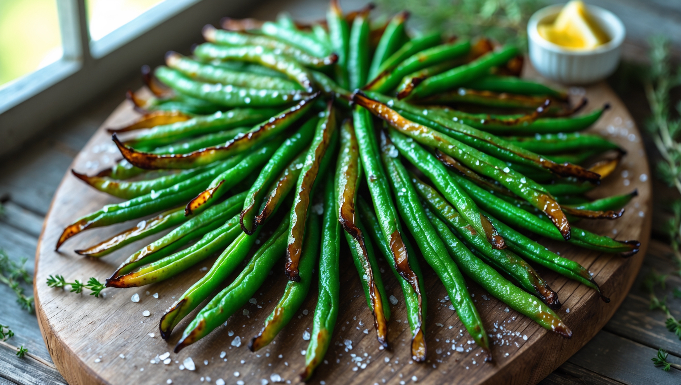 Air Fryer Green Beans Recipe