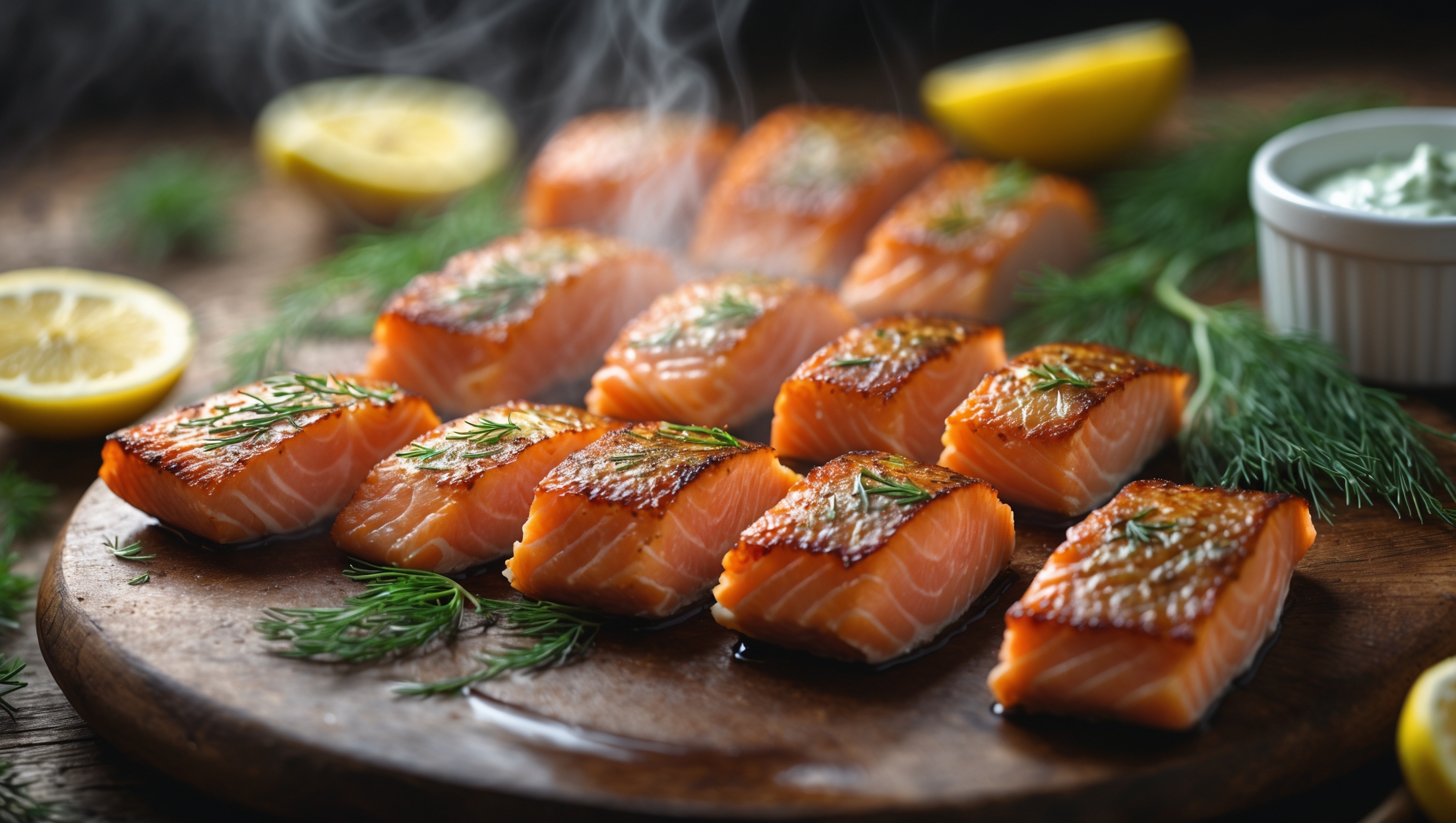 Air Fryer Salmon Bites Recipe