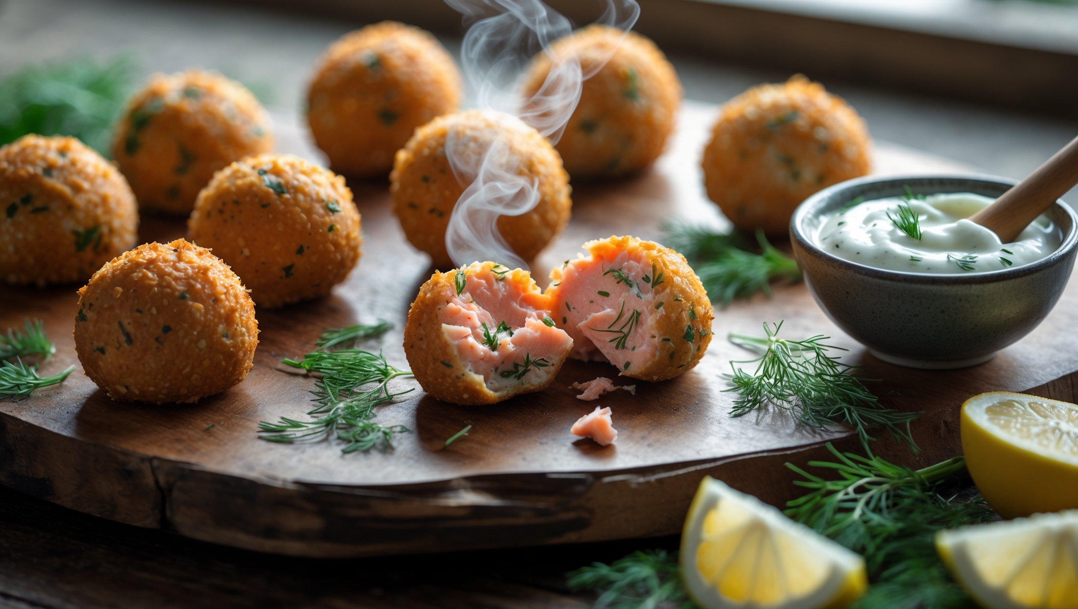 Air Fryer Salmon Balls Recipe