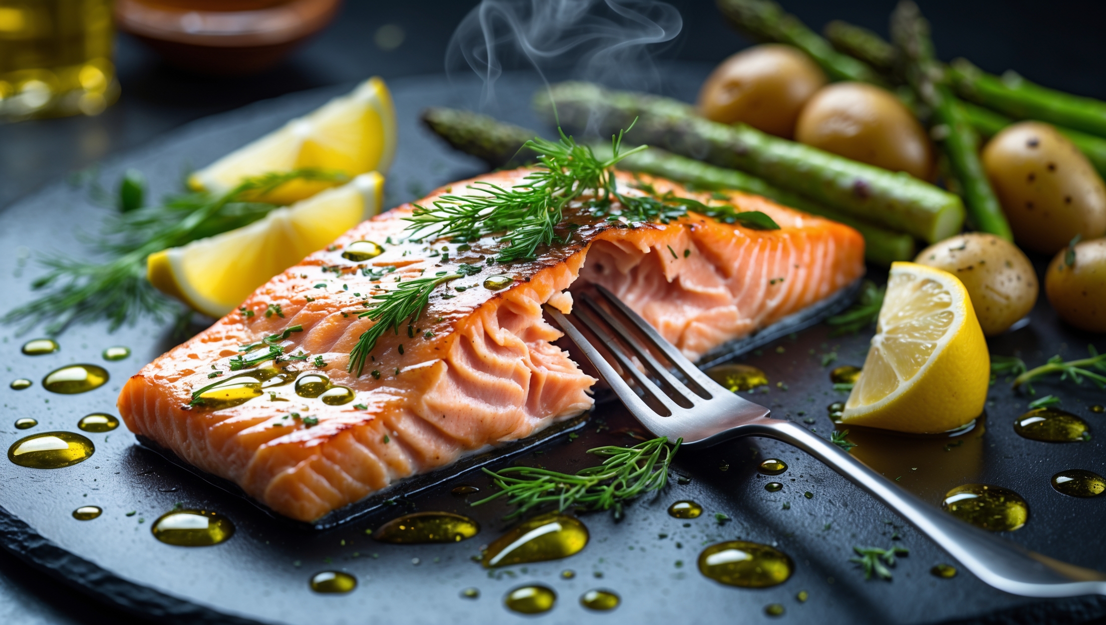 Air Fryer Salmon Steak Recipe