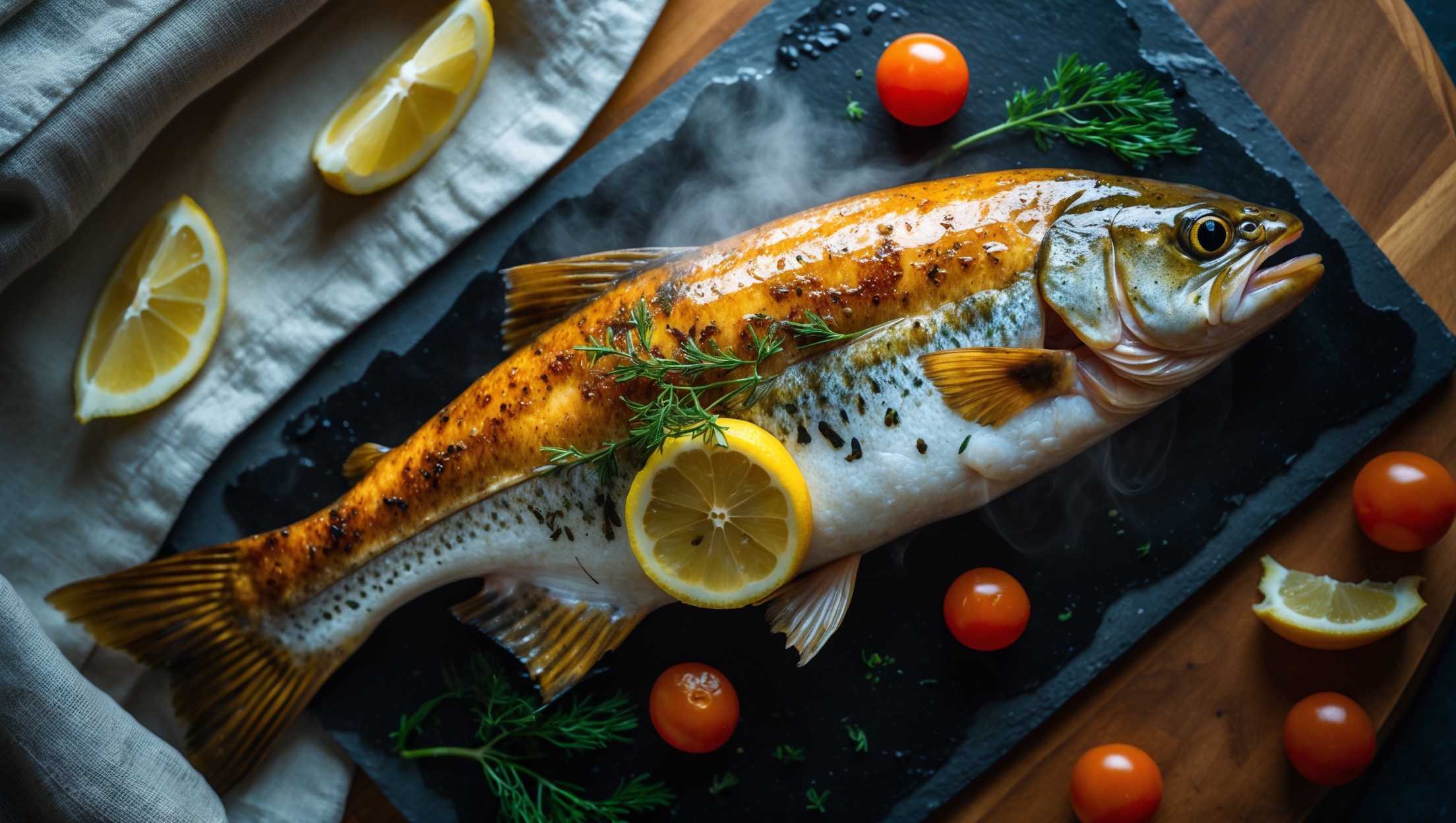 Air Fryer Whole Trout Recipe