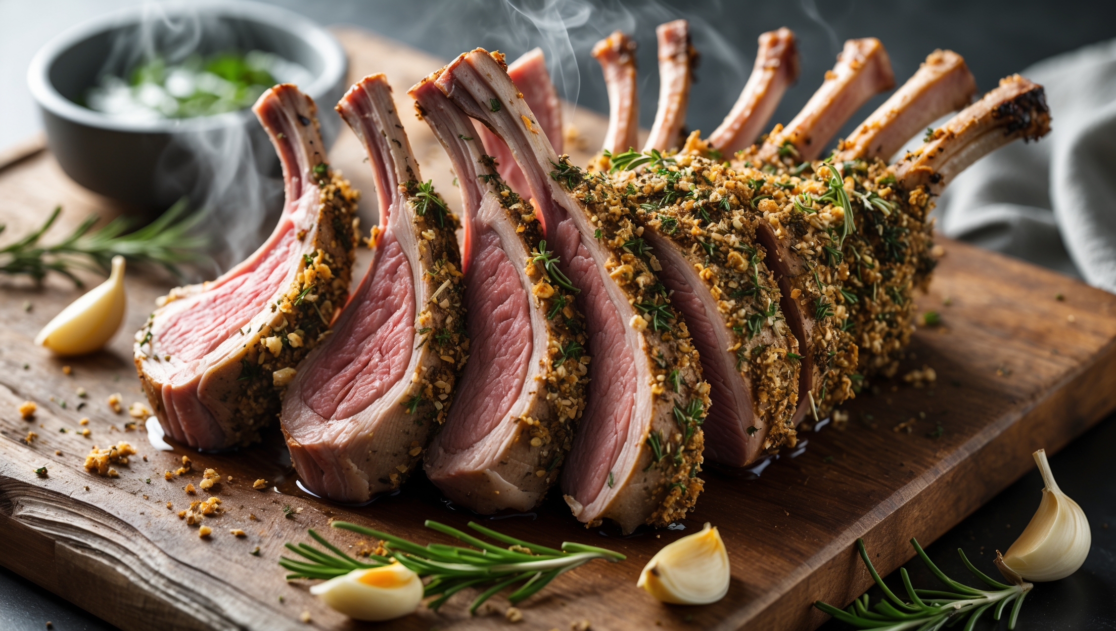 Air Fryer Lamb Rack Recipe