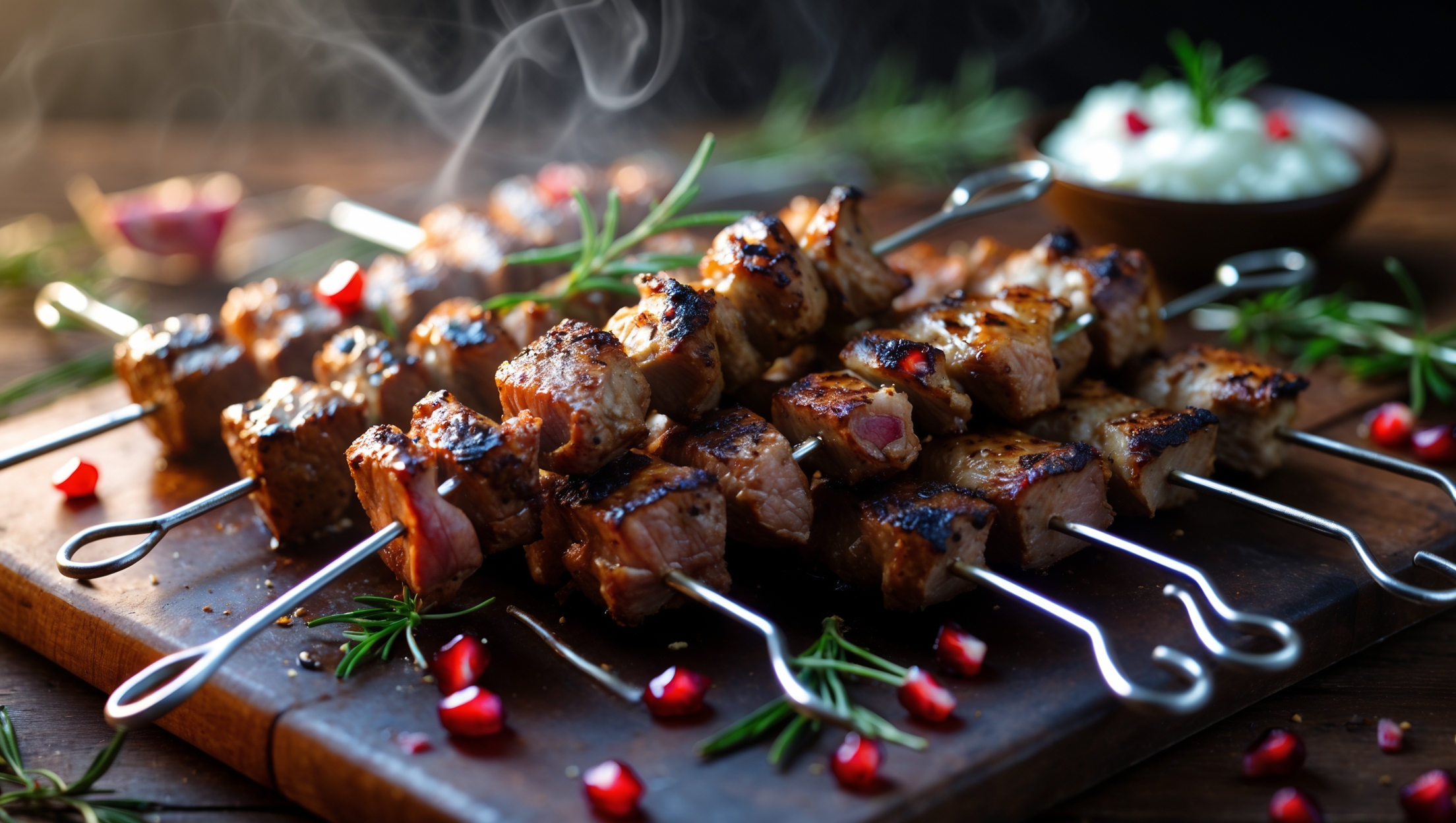 Air Fryer Lamb Kebab Recipe