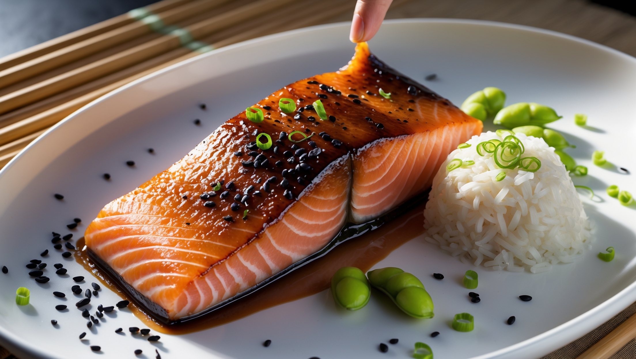 Miso Salmon Air Fryer Recipe