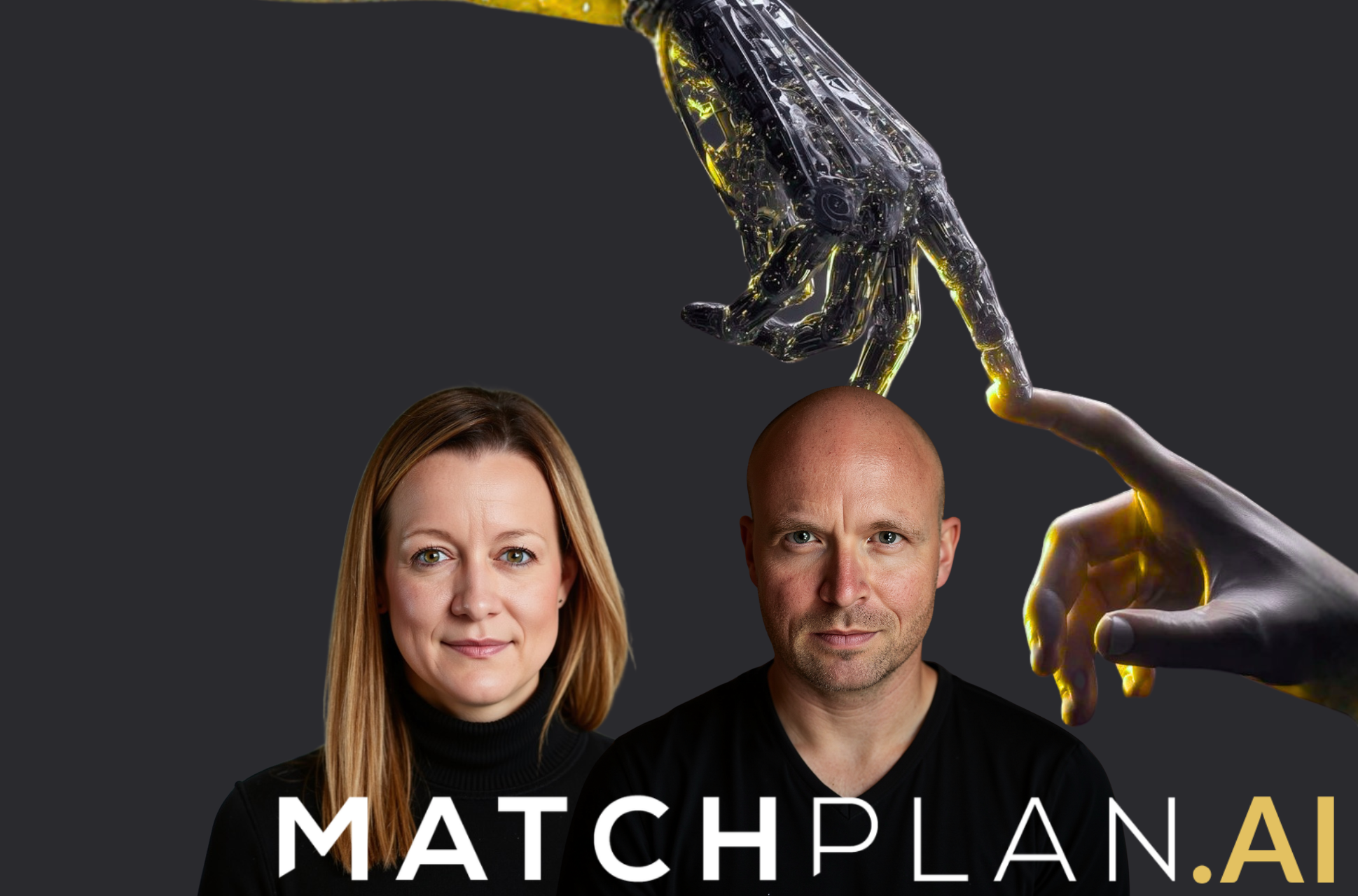 MATCHPLAN AI Handshake Mensch Maschine