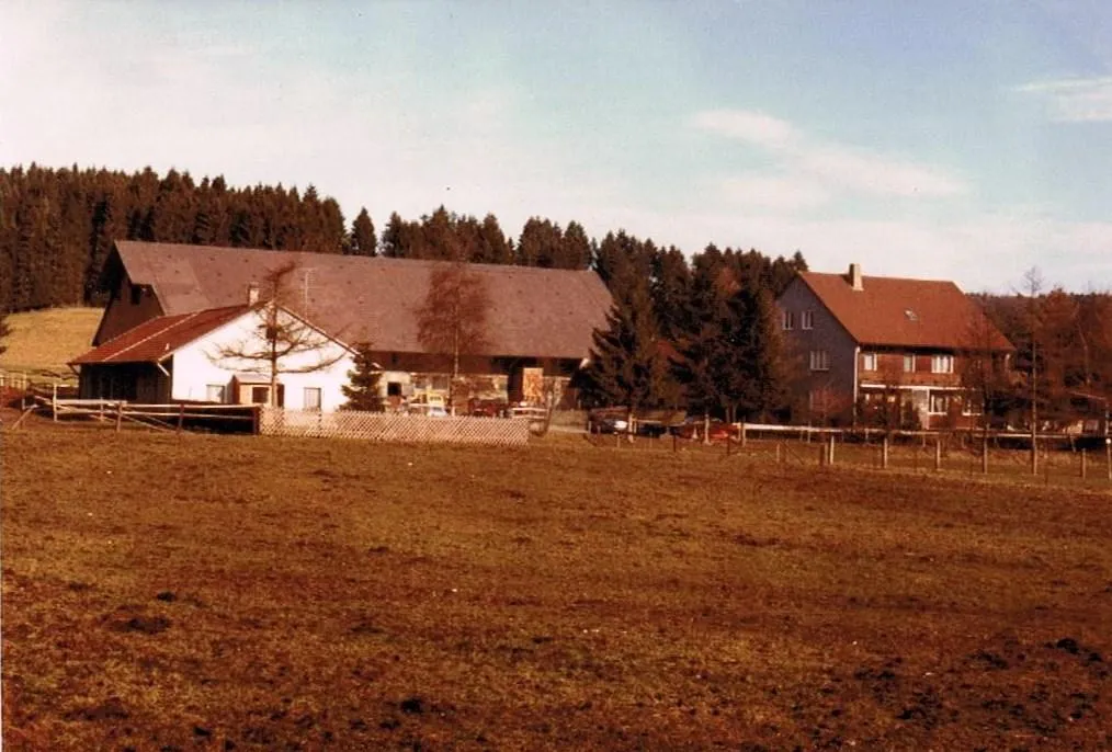 Historische Aufnahme des Hofgut Süßer Grund