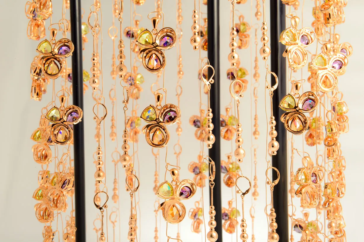 Our jewelry after treatment.