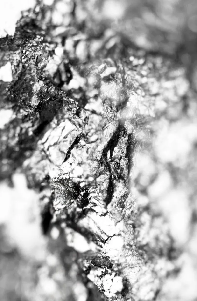 Silver ore.