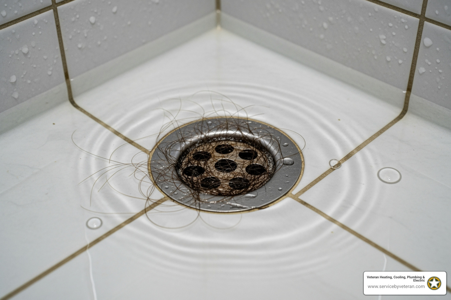 My shower isn't draining. Who can I call for drain cleaning in Arvada?