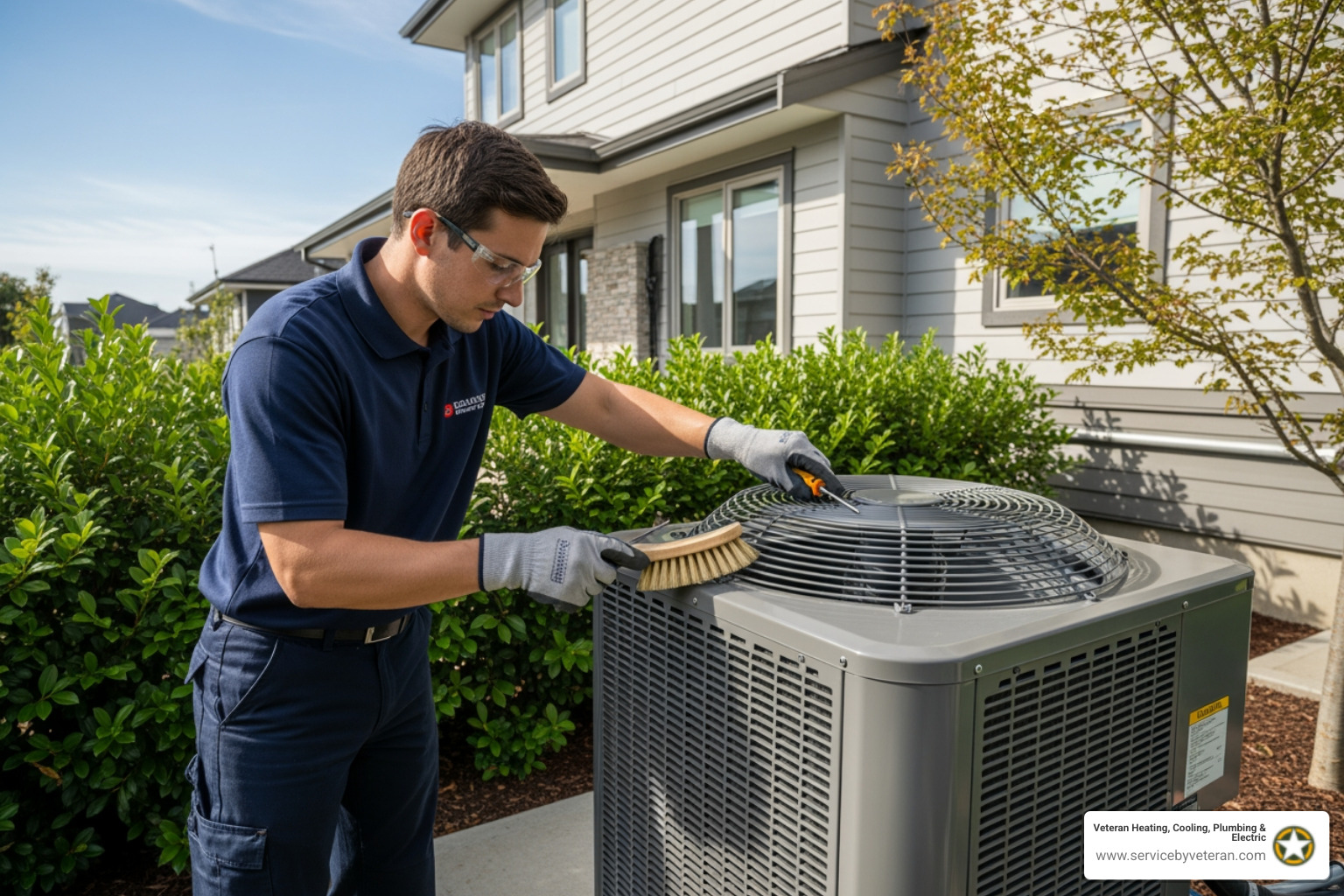 piggy bank next to a home energy bill - heat pump maintenance piggy bank next to a home energy bill - heat pump maintenance