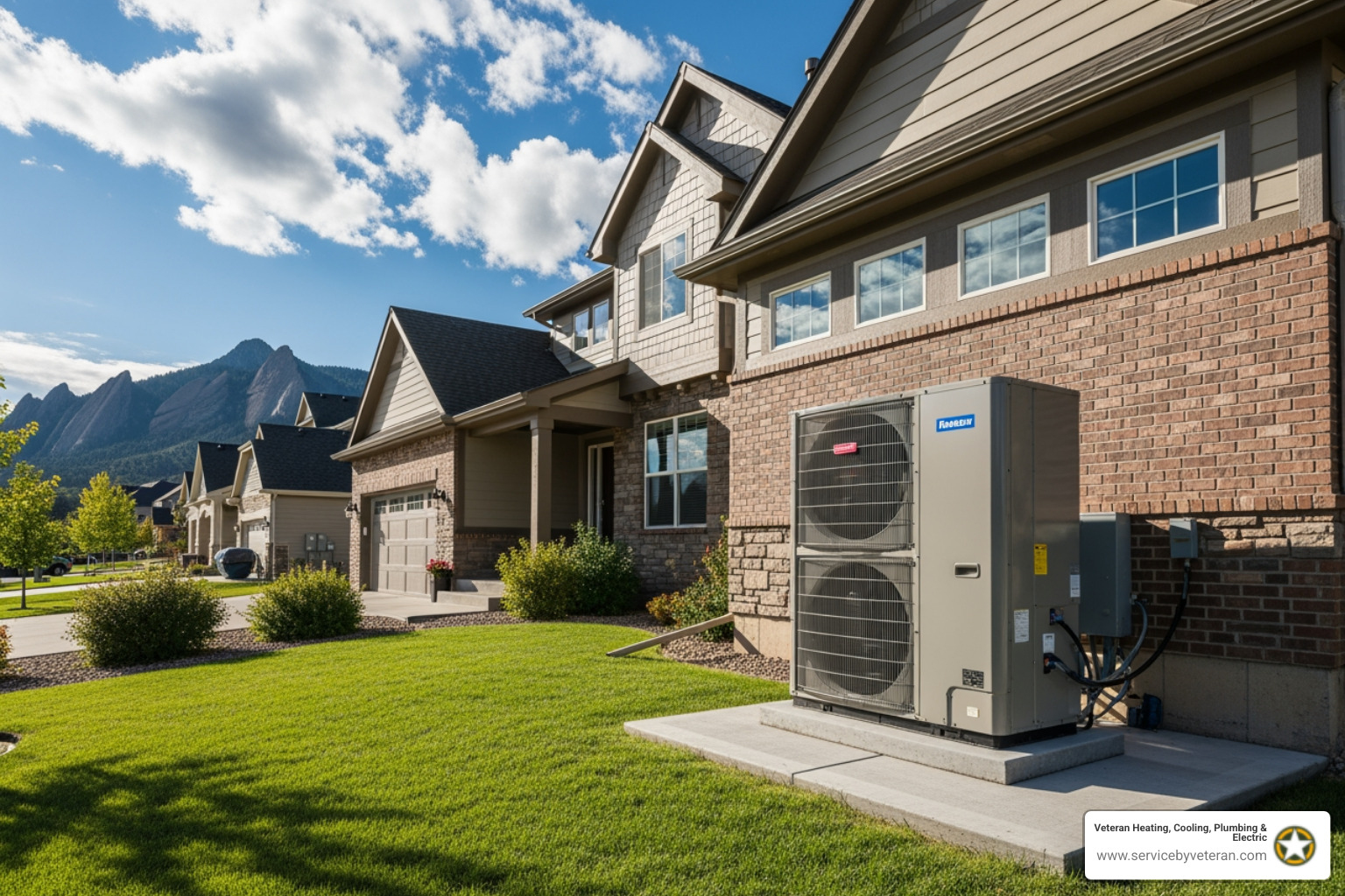 Infographic showing key factors in choosing professional heat pump service: local climate expertise, certified technicians, comprehensive repair and maintenance offerings, transparent pricing, strong warranties, 24/7 emergency availability, and verified customer reviews - best heat pump service in aurora, co