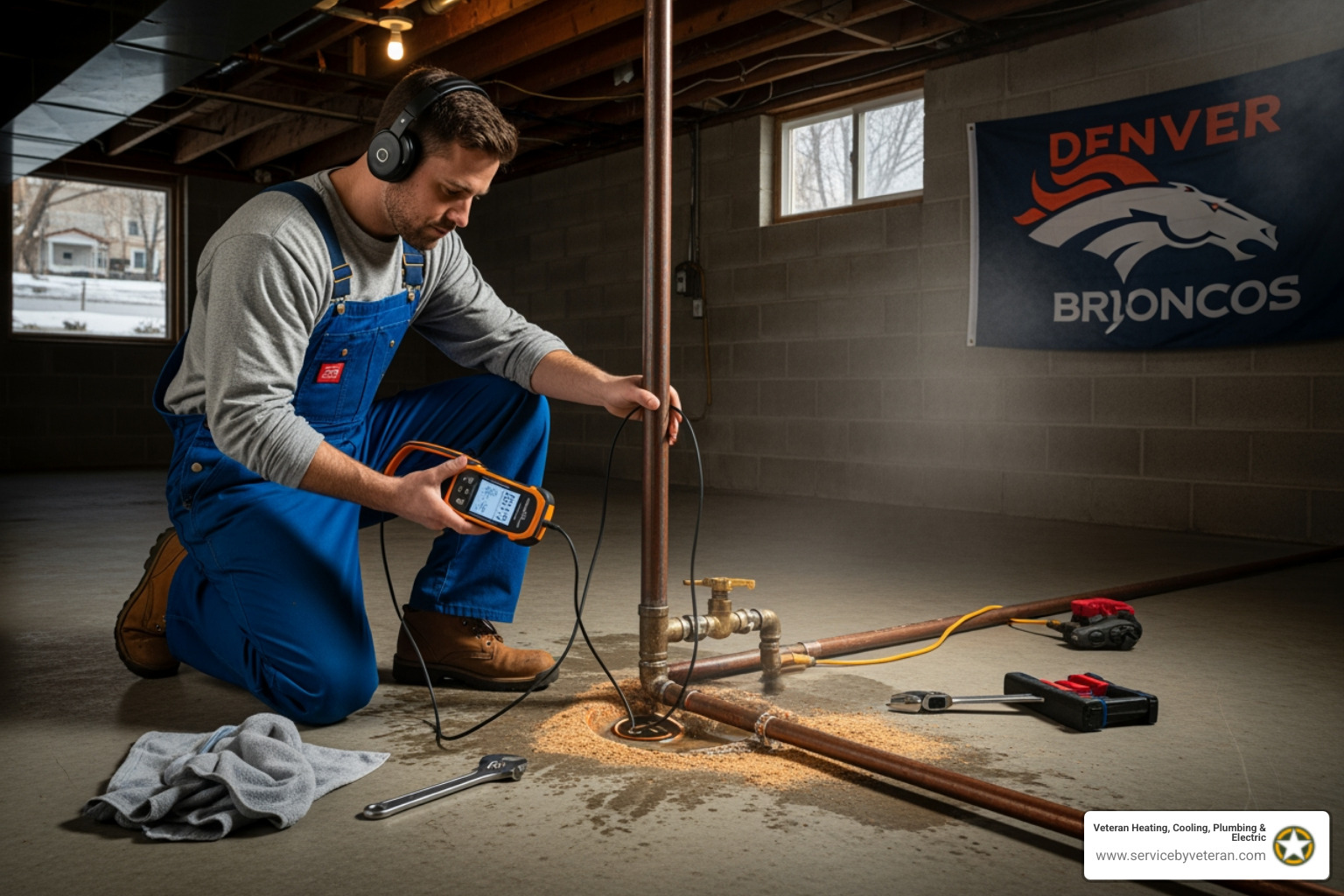 When Every Drop Counts: Emergency Leak Detection in Denver, CO