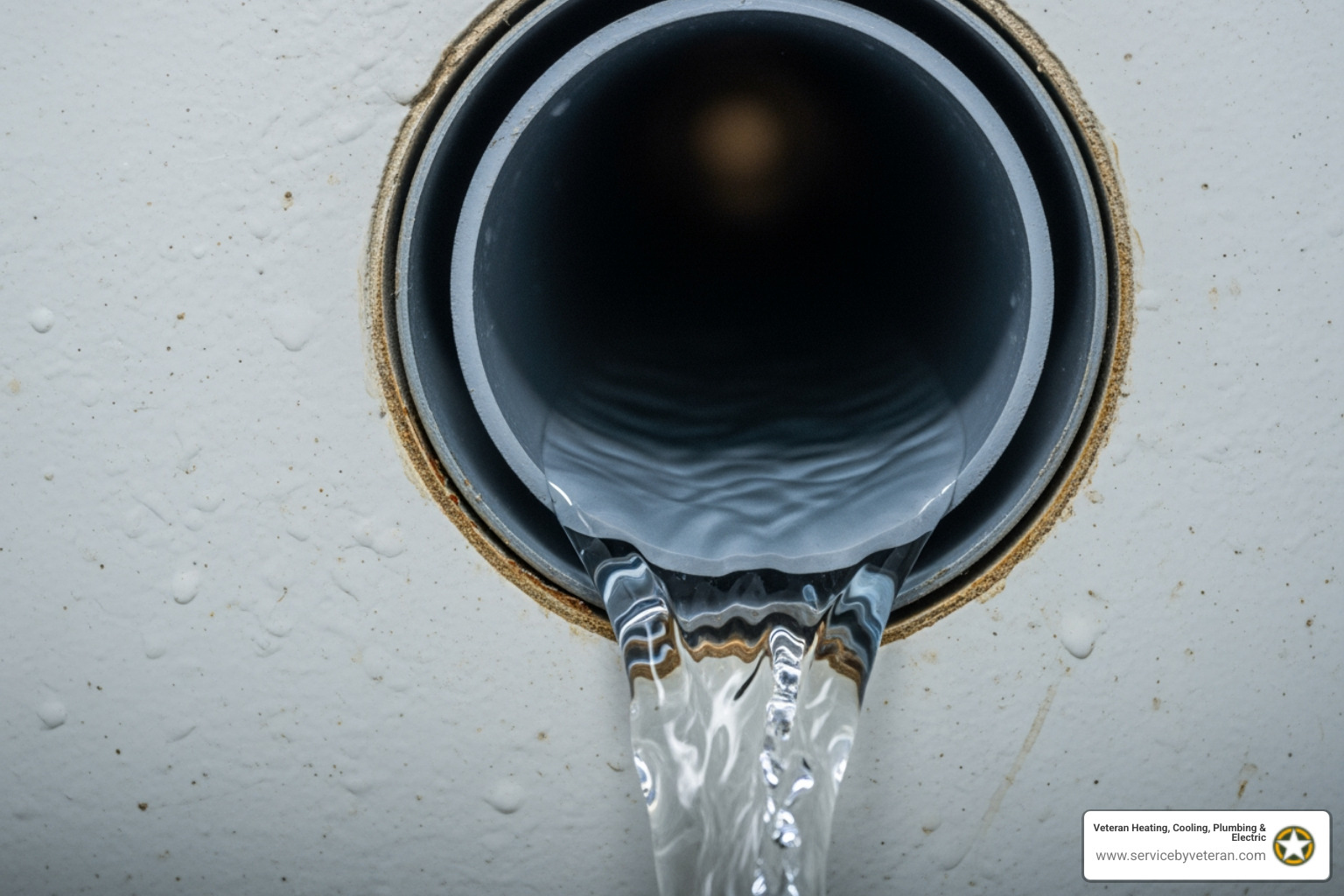 clean, flowing drain pipe - best hydro jetting in denver, co